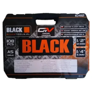 Набір інструментів, ключів BLACK 108 предметів