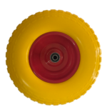 Колесо поліуретанове 4.00-6 ф12