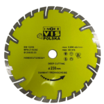 Диск відрізний алмазний Inter-Vis 230мм по бетону