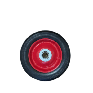 Колесо безкамерне литe (гусматика) 160×17 мм, ф16 мм