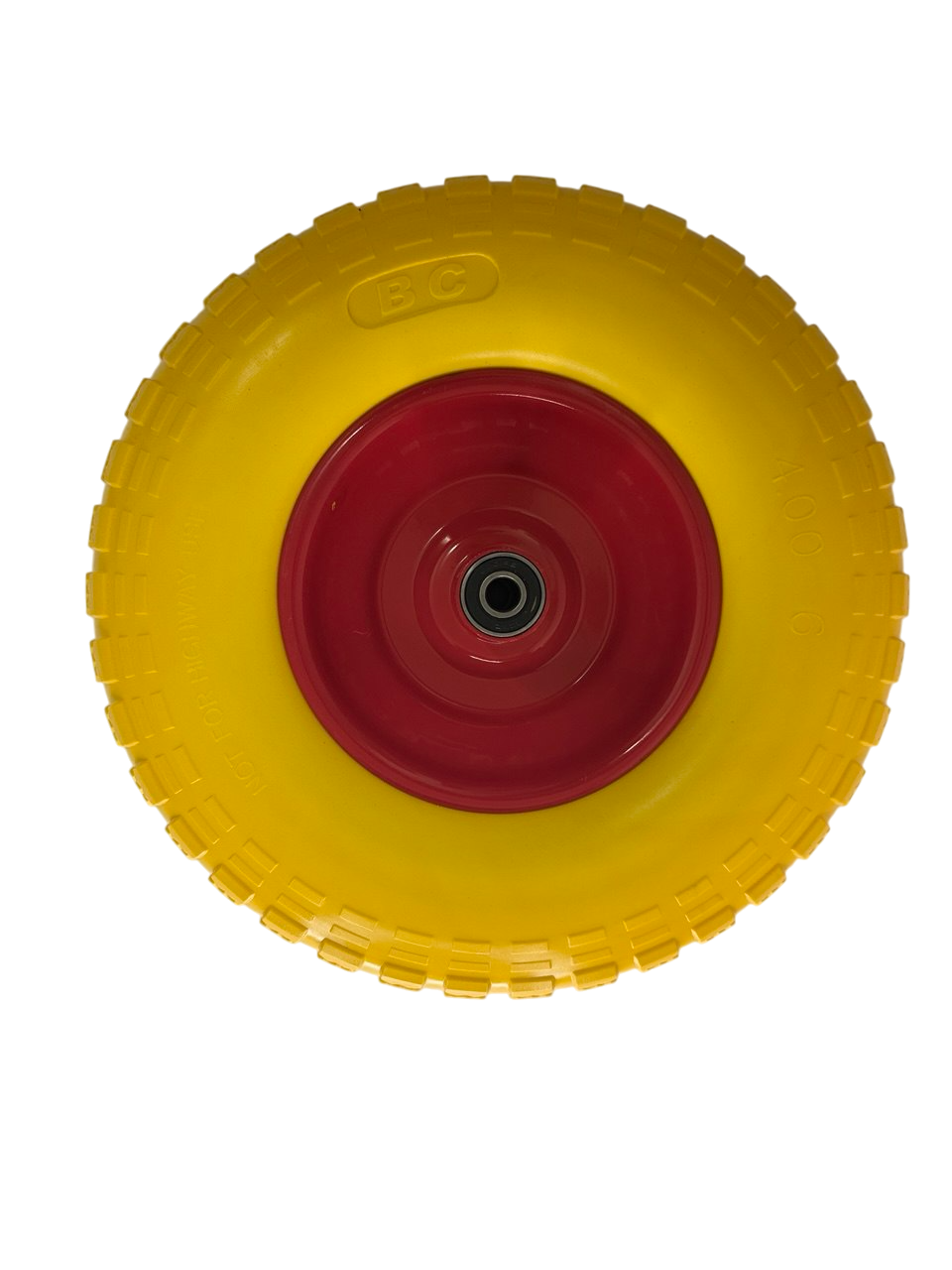 Колесо поліуретанове 4.00-6 ф12