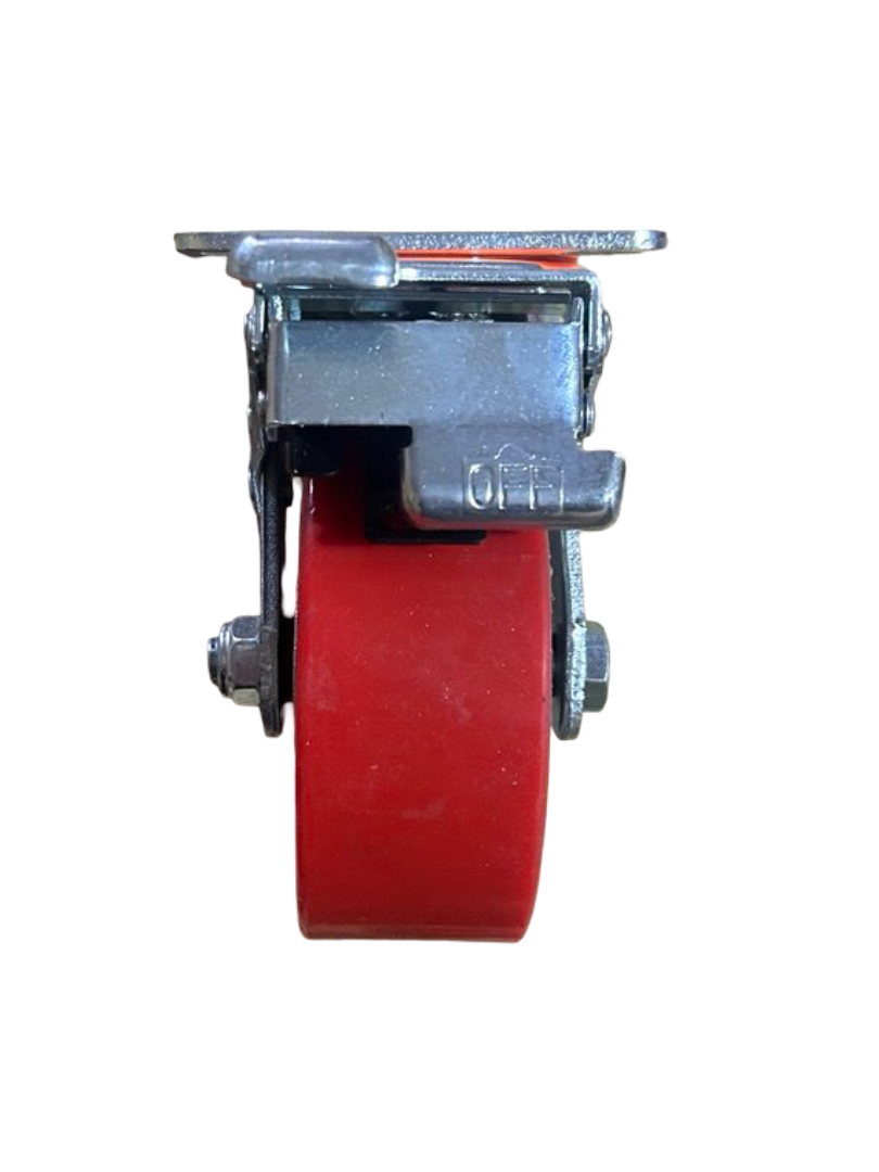 Колеса з тормозом чугун-поліамід