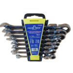 Набір комбінованих ключів з тріщоткою Falon-Tech 8 шт. (8–22 мм)